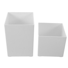 2pcs Kitchen Tabletop Organizer, Chopstick and Spoon Storage Box, Plastic