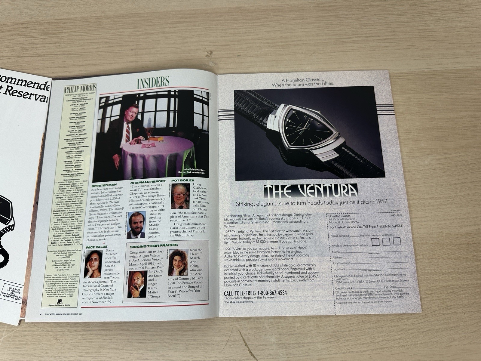 Philip Morris - 2 Magazine Lot - Gloria Estefan (1990) & Judith Light (1992)