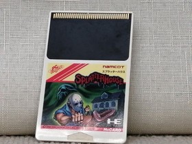 NAMCOT PC Engine Soft Splatter House Used