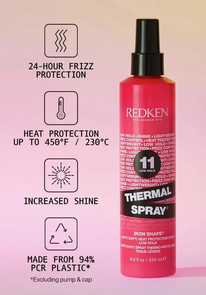 Redken Thermal Spray 22 High Hold / 11 Low Hold - 4.2 Fl Oz / 8.5 Fl Oz - Image 4 of 4