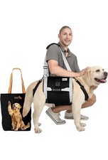 Dog Lift Harness for Large Dogs,Full Body Sling Carrier W/Handle to 100 lb 3-C
