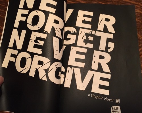 never forget, never forgive - rare find!