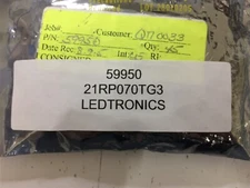 21RP070TG3 LEDTRONICS LED Bi-Level Uni-Color Green 568nm 4-Pin 4 PIECES