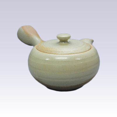 Tokoname Kyusu teapot - AKIRA - Wood Ash - 630cc/ml - Obal ami stainless steel