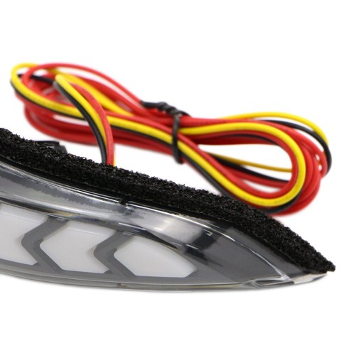 For Toyota Prius C Avalon Yaris 2017 2018 LED Side Mirror Turn Light Clear Lens - Picture 3 of 11