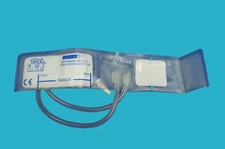 Size 3 (6-11cm ) DOUBLE Hose CLEAR Soft veterinary NIBP BLOOD PRESSURE CUFF  