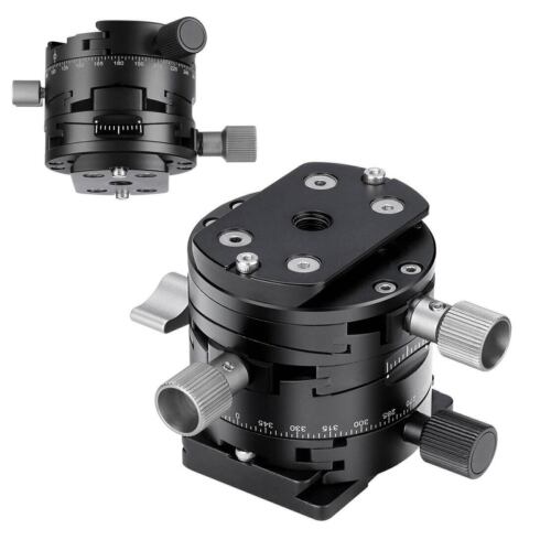 Neu Leofoto G2 GETRIEBEKOPF 3 in 1 Panorama Getriebe Kugelkopf Stativkopf BlackPaar - Bild 3 von 8