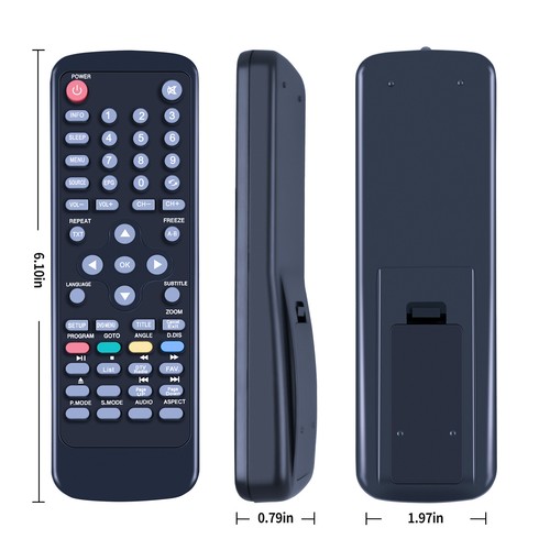 Neue fernbedienung für Alba AELKDVD1988, AELKDVD2288 AMKDVD22PK TV UHR 4K HDTV