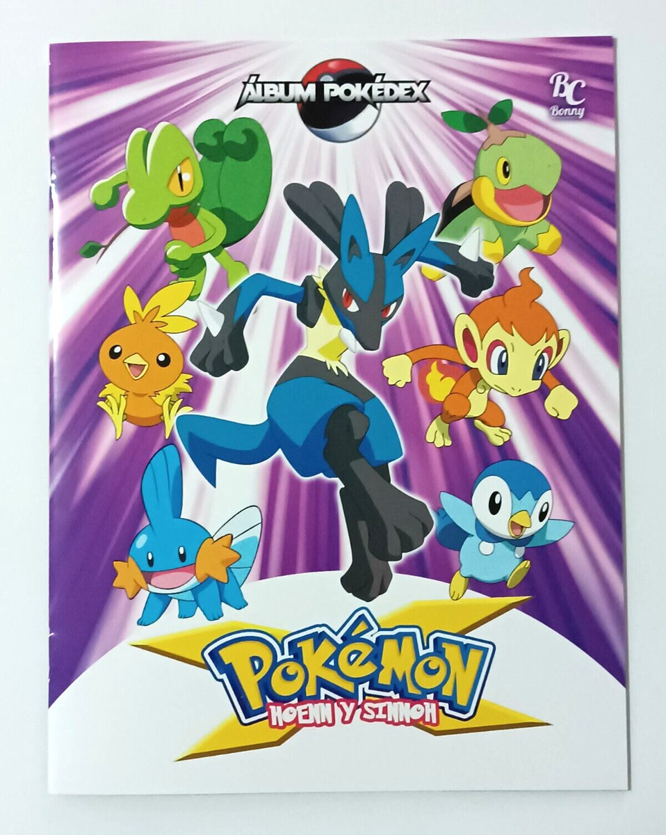 ALBUM POKEMON HOENN & SINNOH MC - Sticker + Full Set 254/254 PERU 2022  ARCEUS