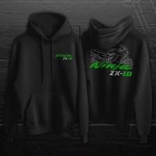 Kawasaki Ninja ZX-10 Tomcat 1988-1990 - Motorcycle Hoodie Pullover for Riders