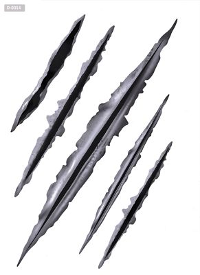 5 Kratzer Einschusslöcher Tribal Aufkleber Auto Einschussloch Bullet Holes Decal
