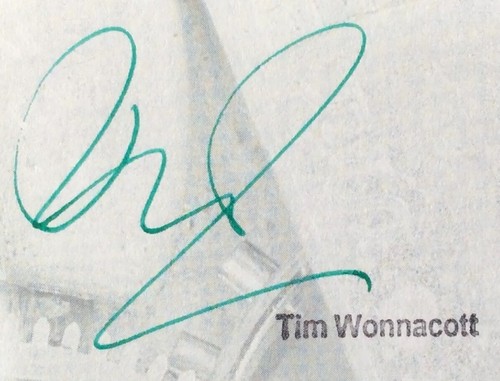 TIM WONNACOTT, TV, Bargain Hunt, Signed 14.12.1999 Millenium Timekeepers FDC - Picture 4 of 12