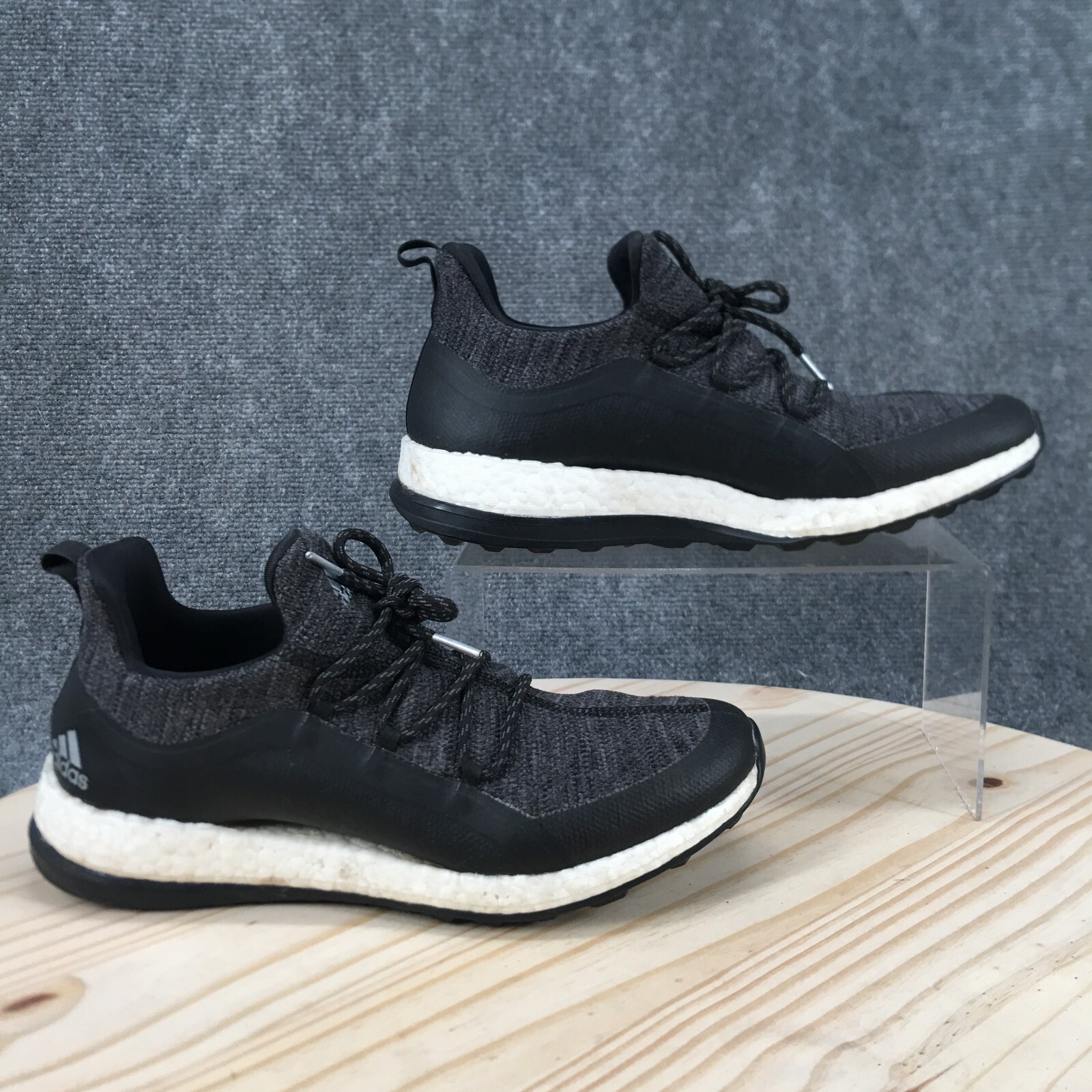 Adidas Shoes Womens 10 Pureboost XG 2 Running Sneaker Black Low Lace Up BD7195 Adidas Shoes Womens 10 Pureboost XG 2 Running Sneaker Black Low Lace Up BD7195