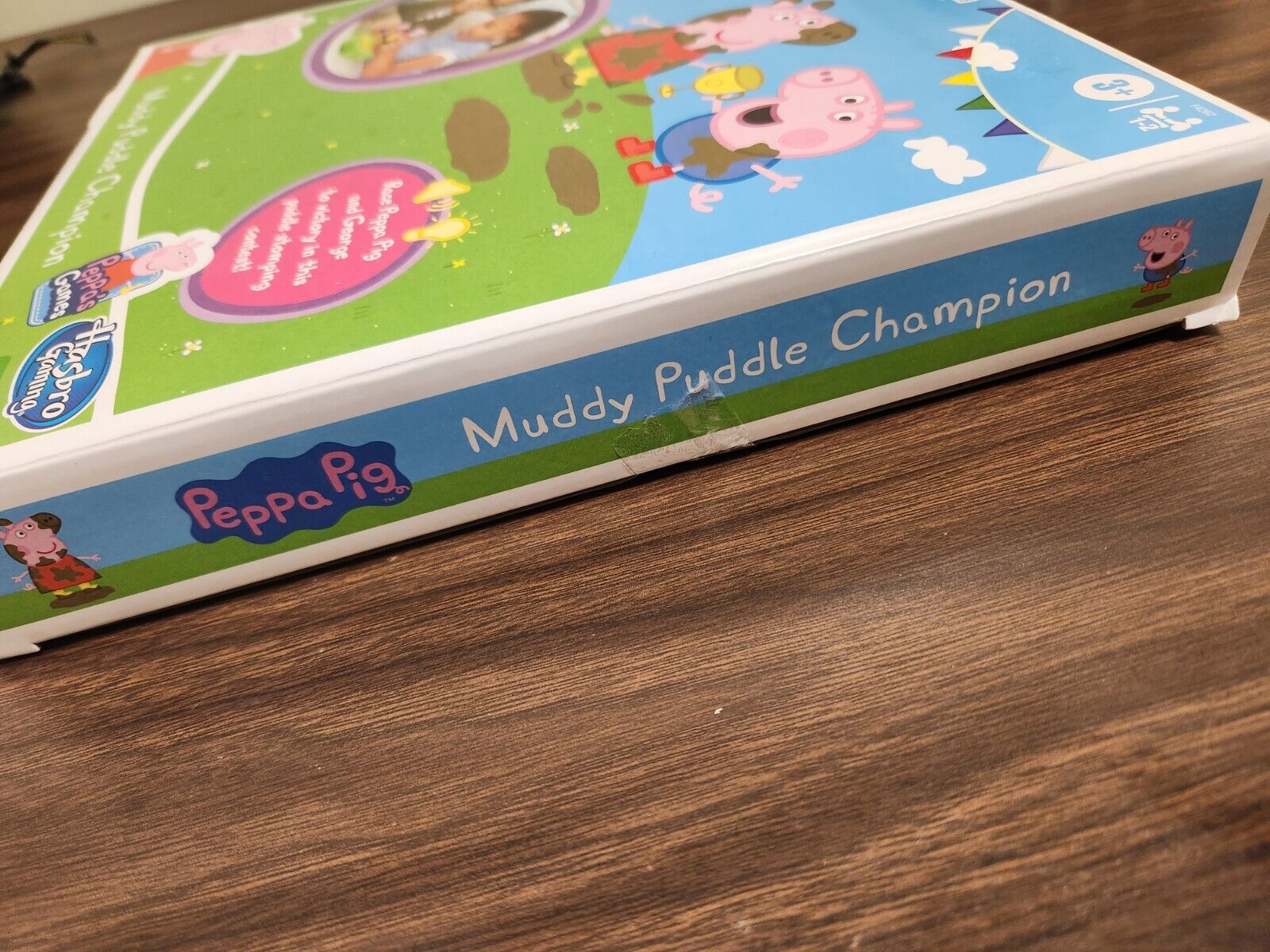 Hasbro original-peppa pig muddy puddle champion-figura-peppa pig-3