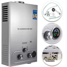 18L 5GPM Tankless Natural /Propane Gas Hot Water Heater On-Demand Instant Boiler