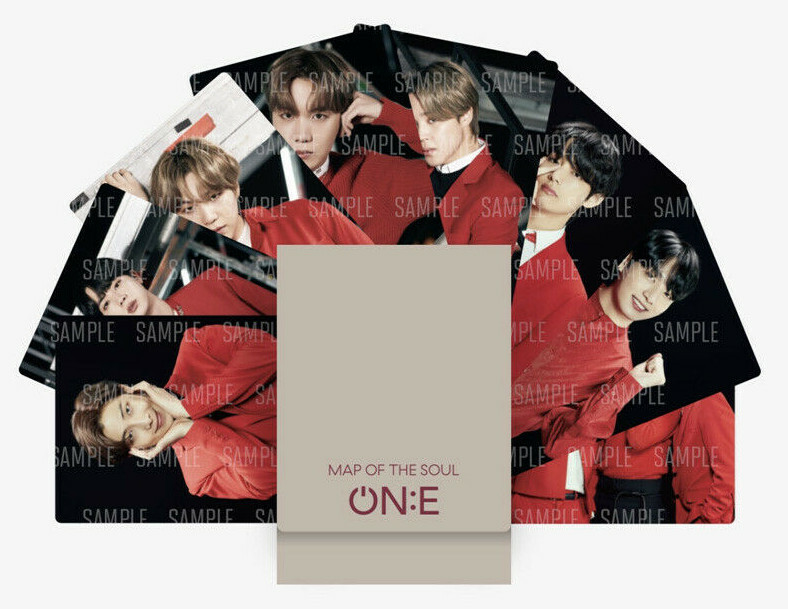 BTS Map of the Soul Official ON:E ONE Mini Photocard, you