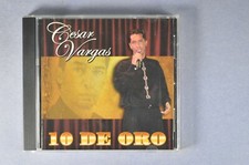 CESAR VARGAS 10 De oro LATIN CD LIKE NEW