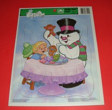 Frosty the Snowman Golden 12 Piece Tray Jigsaw Puzzle