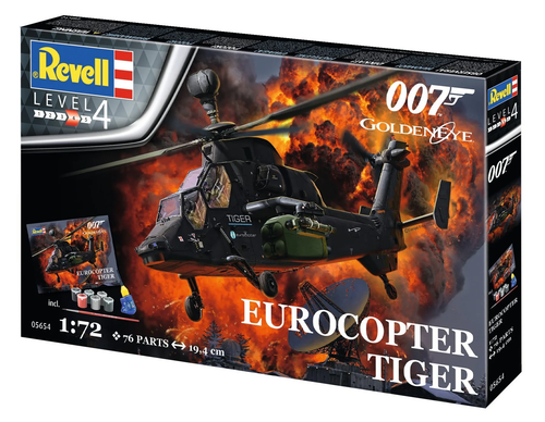 Revell 05654 James Bond Eurocopter Tigre Juego de Regalo (escala 1:72) Kit - Imagen 7 de 7