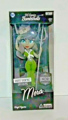 NIB - DC Bombshells - Mera - Vinyl Figure [Noir Edition] - 2018 - EXCLUSIVE