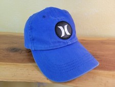 Hurley Youth Strapback Hat Blue Adjustable Embroidered Logo 100 Cotton