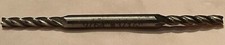 3/16" HSS 4 FLUTE DOUBLE END MILL, 3/16 SHANK, CENTER CUT, NEW, 3/4" FLUTE