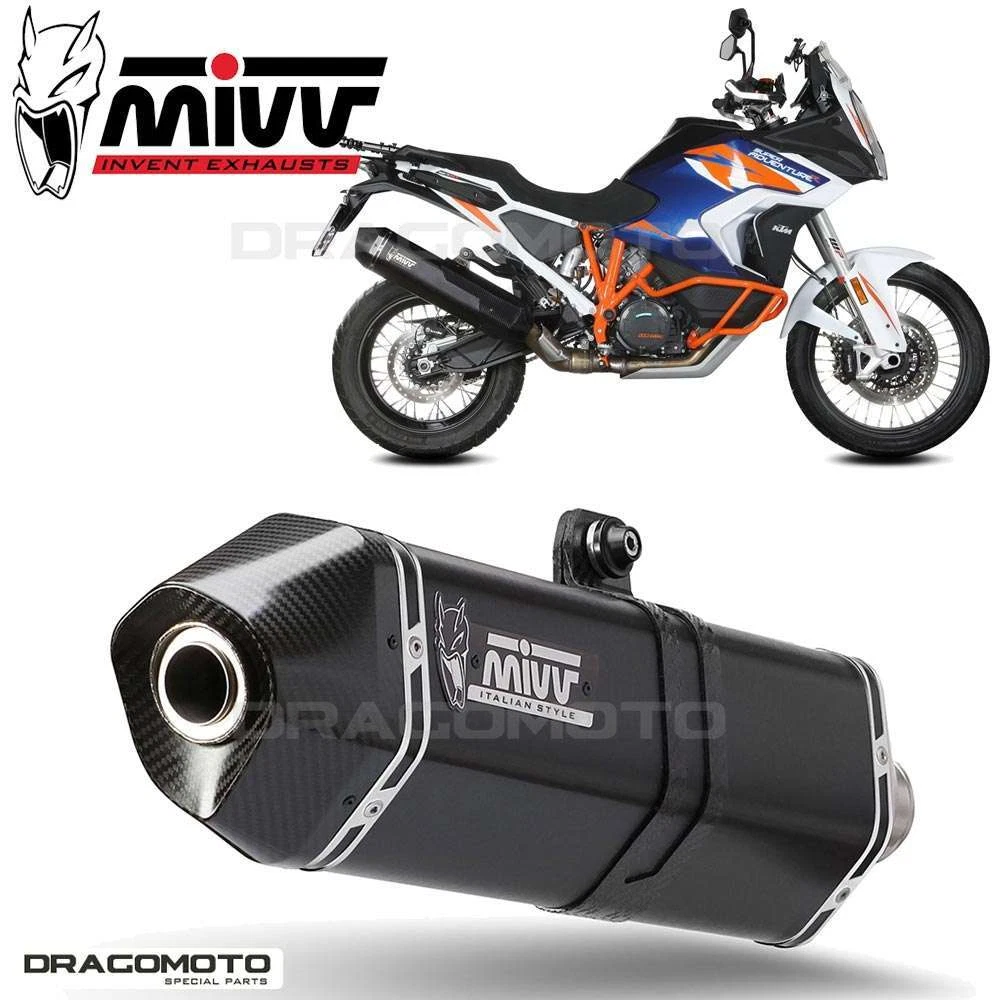 KTM 1290 SUPER ADVENTURE 2023 Exhaust Speed Edge MIVV Black eBay
