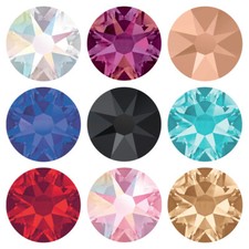 Superior PRIMERO Crystals 2058 2088 Foiled Flat Backs No Notfix Many Colors