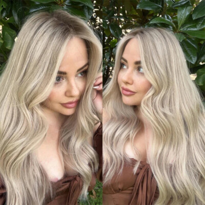 Glueless Wig Lace Front Wigs 22 Inch 22 Inch Deep Wave Human Hair