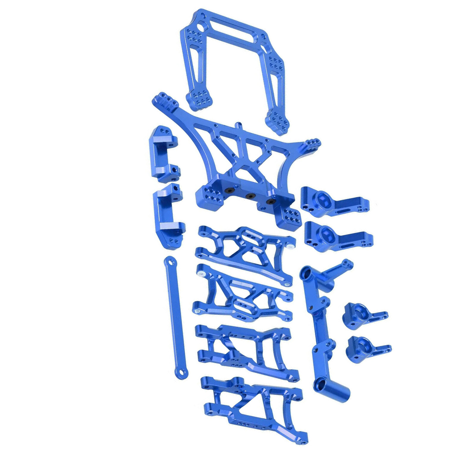 NEW Metal Full Set RC Car Upgrade Parts For Traxxas Slash 2WD/Stampede/Rustler