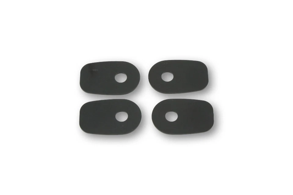 207-145 Plaques de Montage Mini Clignotant Kawasaki Z750 ZX10R ER6 XP 500 T-Max - Photo 1/1