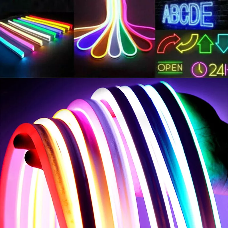 Waterproof led shop rope lights outdoor