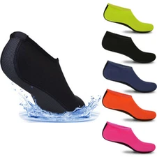 Mens Quick Dry Water Aqua Shoes Swim Surf Beach Pool Yoga Exercise Skin Socks