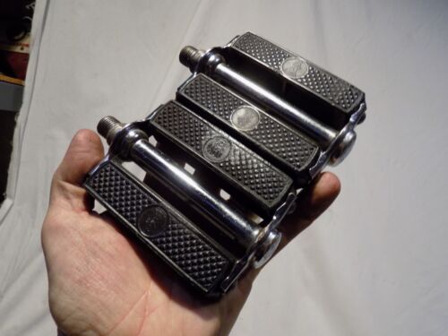 VINTAGE RALEIGH CHOPPER BIKE PEDALS SPORTS 9/16 TRIUMPH BSA RUDGE MK1 SUPERBE UK - Picture 8 of 10