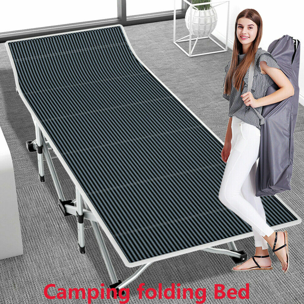 Buy Folding Camping Bed Outdoor Portable Military Cot Sleeping Hiking