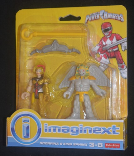 Power Rangers SCORPINA & KING SPHINX RITA & FINSTER GOLDAR & ZEDD SQUATT & BABOO - Foto 2 di 5