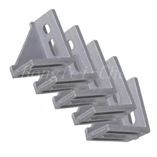 5pcs Stainless Steel Right Angle L Shape Corner Brace Joint Bracket Support