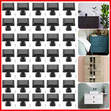Black Cabinet Knobs Drawer Pull Handles Cabinet Dresser for Kitchen Bathroom Lot