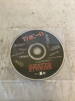 Ghetto Stories by Tre-8 (CD, Oct-1995, No Limit Records) Disc Only