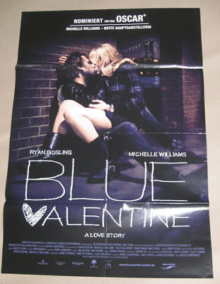 BLUE VALENTINE - Filmplakat Poster - Ryan Gosling Michelle Williams