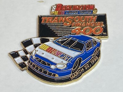 NASCAR Winston Cup Race Pin TranSouth 400 Darlington SC March 22 1998 3/22/98