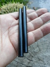 Lot of two 2 ferrocerium rods ferro rods firesteel 5/16"diam. 4 inches long