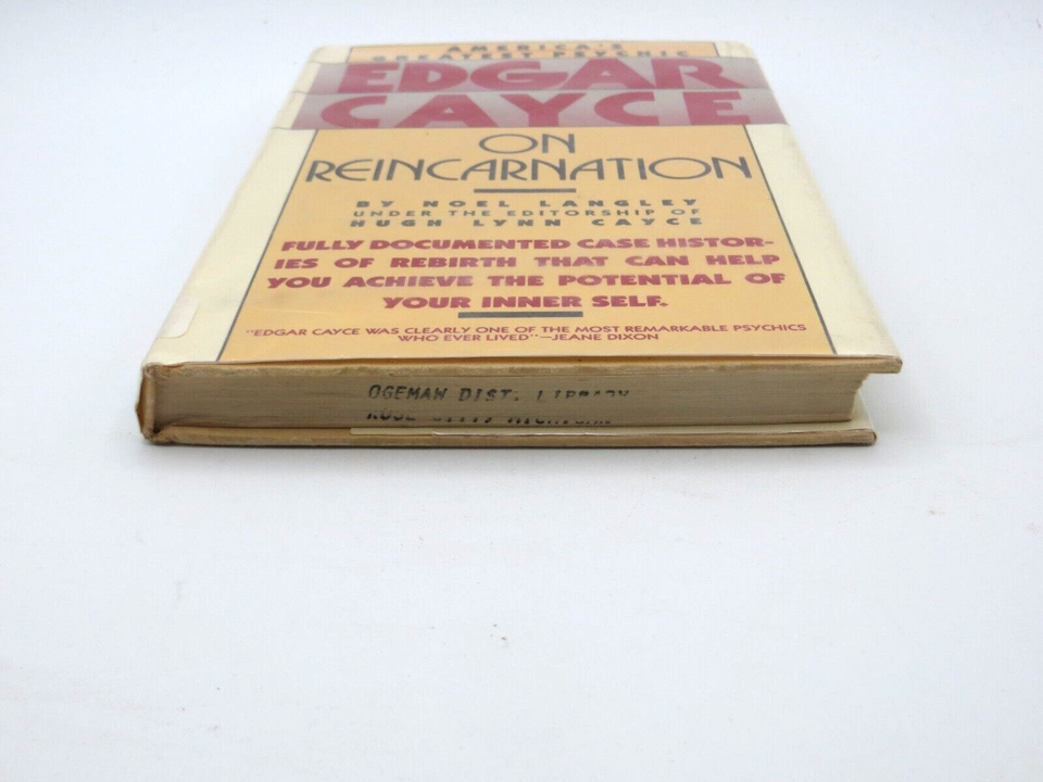 EDGAR CAYCE ON REINCARNATION 1967 By Noel Langley Hardcover eBay