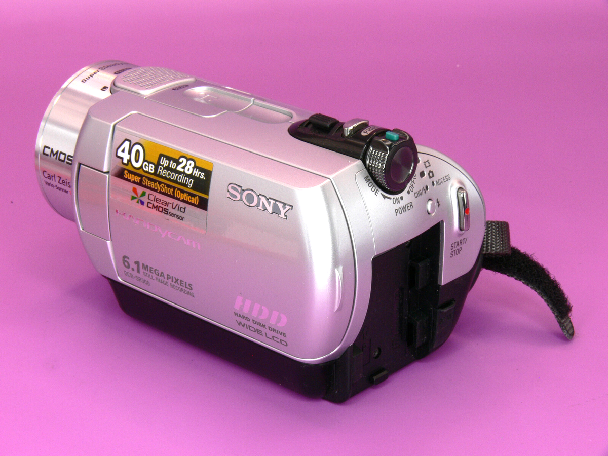 Sony Handycam DCR-SR300 6.1MP 40GB Hard Disk Drive 20X