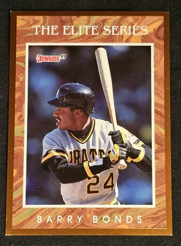 1991 Donruss Elite Series Barry Bonds 4476/10000 Leaf Baseball 