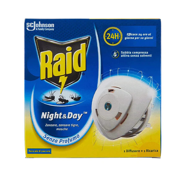 raid night&day base + ricarica PROMO