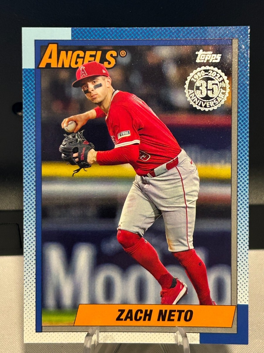 2025 Topps Series 2 - Zach Neto #90B2-24 - 35th Anniversary