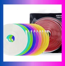 12V Flexible Neon LED Rope Light - Silicone Waterproof Party & Wedding Decor