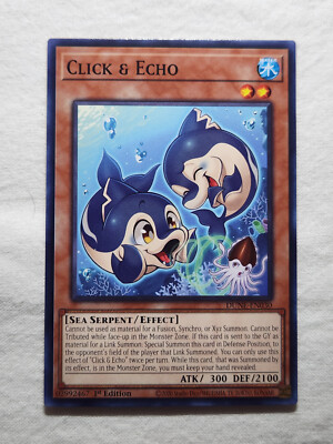 Yugioh! Click & Echo DUNE-EN030 Common 1st Edition - Mint Condition