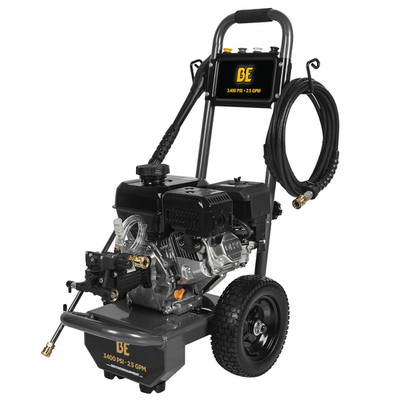 #ad BE Power 3400 PSI 2.5 GPM 223Cc Cold Water Gas Pressure Washer $575.38